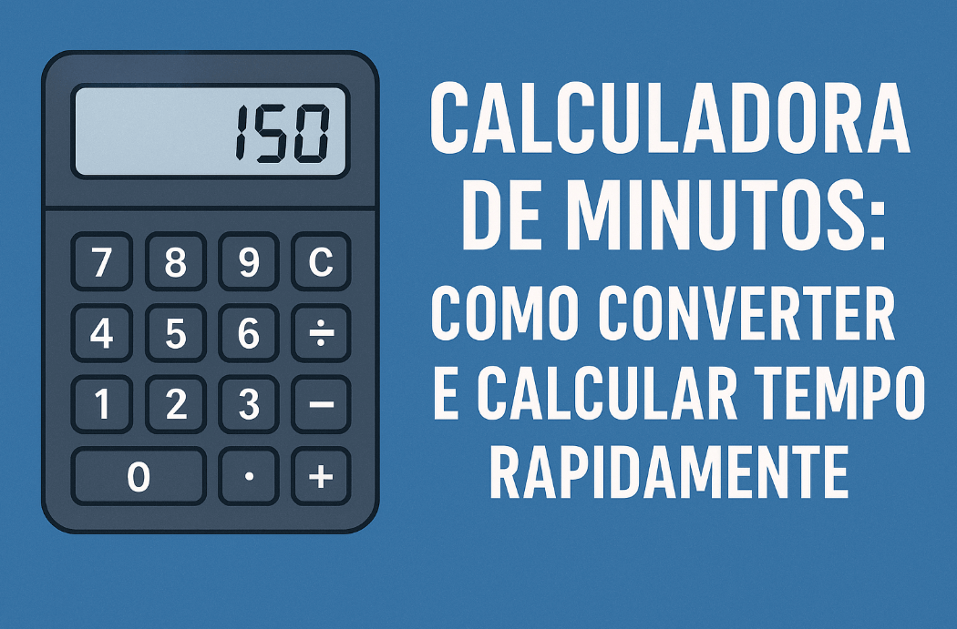 Calculadora de Minutos - Ferramenta para converter e calcular tempo